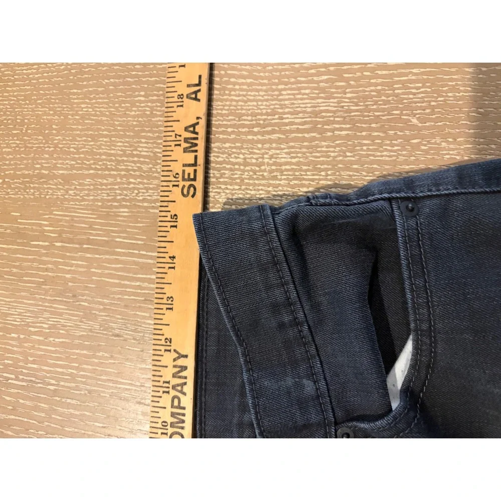Levi's 511 Men's Slim Fit Jeans 32x32 Black Faded Wash Stretch Denim Pants